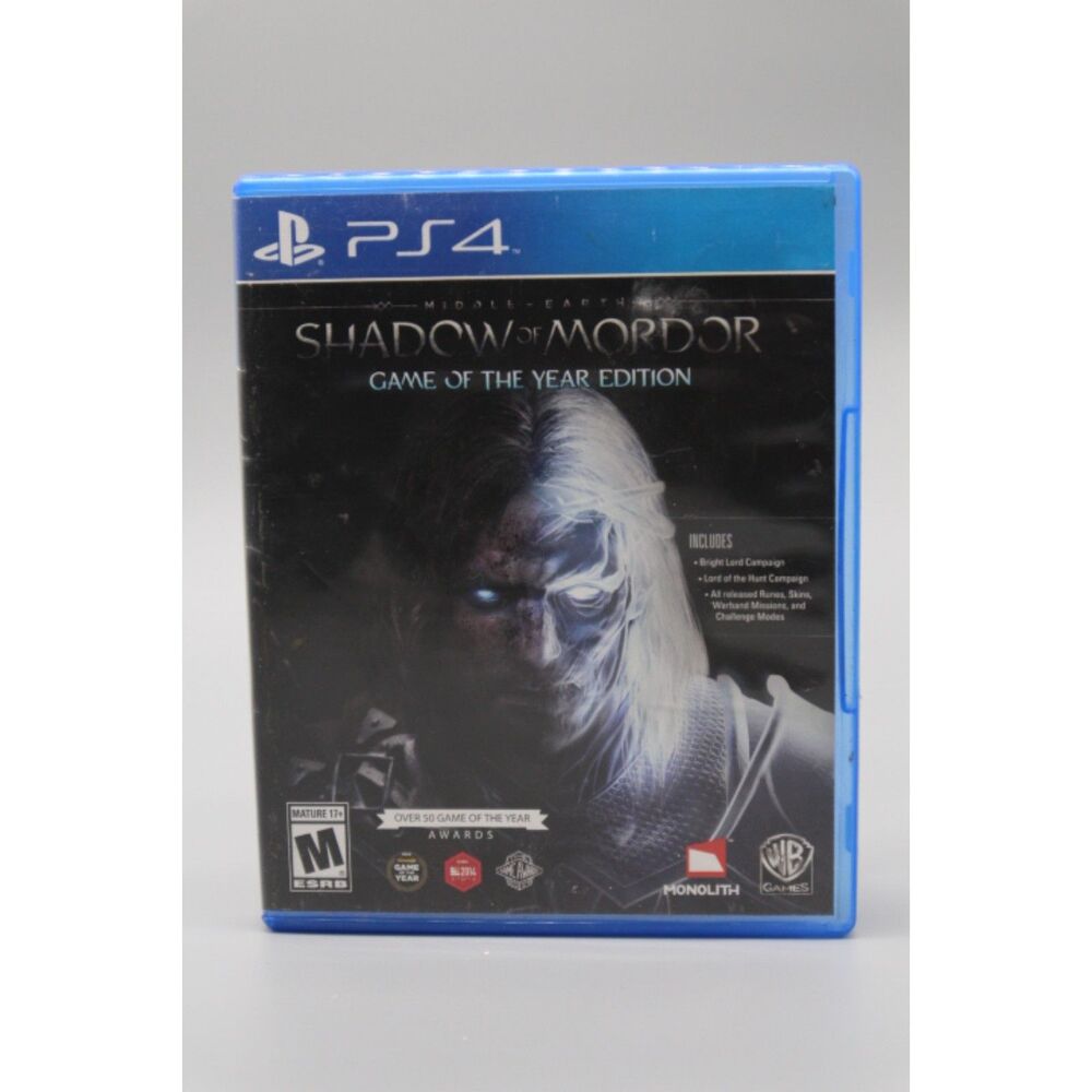 SHADOW OF MORDOR - PS4 GAME (GNH015064)
